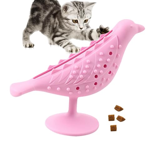 Gkumgwo Katzenminze-Spielzeug für Katzen, Vogelform, sicheres Kauspielzeug, Katzenkratzer, Saugnapf, Lebensmittelspender für Stressabbau Gkumgwo Katzenminze-Spielzeug für Katzen, Vogelform, sicheres Kauspielzeug, Katzenkratzer, Saugnapf, Lebensmittelspender für Stressabbau von Gkumgwo