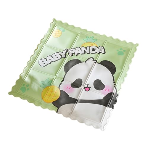 Gkumgwo Kühlmatte für Hunde, Hundekühlbett | Faltbare tragbare Eismatte | 34,5 x 34,5 cm gelindelte Katzenvorräte, Eiskissenstuhlkissen für den Innenbereich von Gkumgwo