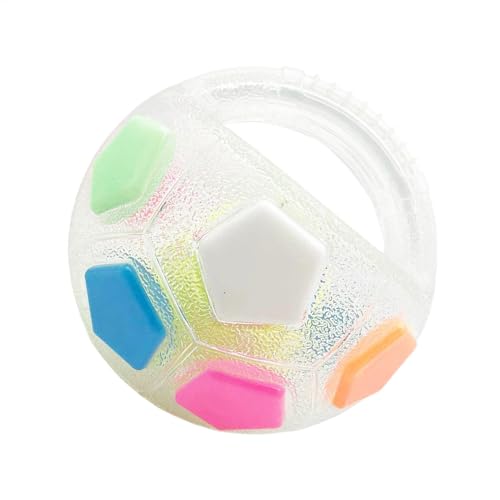 Gkumgwo Unzerstörbarer Quietschball, rund, interaktives Spielzeug, Haustier-Trainingszubehör, Hundekauball für mittelgroße und große Rassen Gkumgwo Unzerstörbarer Quietschball, rund, interaktives Spielzeug, Haustier-Trainingszubehör, Hundekauball für mittelgroße und große Rassen von Gkumgwo