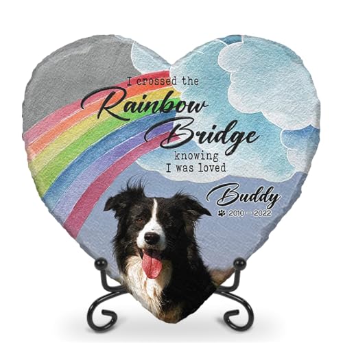 Glad Gua Regenbogenbrücken-Gedenkgeschenk für Haustiere, Gedenkgeschenke für Hunde, personalisierter Gedenkstein für Hunde, Katzen-Gedenkgeschenke, Friedhofsdekorationen für Grab, Glad Gua Regenbogenbrücken-Gedenkgeschenk für Haustiere, Gedenkgeschenke für Hunde, personalisierter Gedenkstein für Hunde, Katzen-Gedenkgeschenke, Friedhofsdekorationen für Grab, von Glad Gua