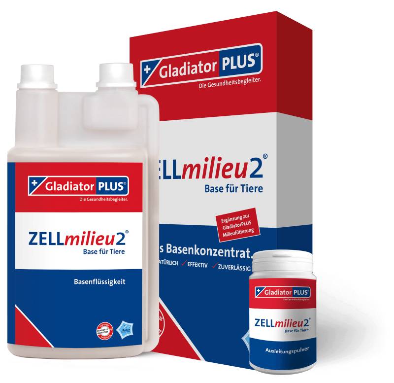 GladiatorPLUS ZELLmilieu2 Tiere- 500 ml Basenflüssigkeit und Ausleitungspulver GladiatorPLUS ZELLmilieu2 Tiere- 500 ml Basenflüssigkeit und Ausleitungspulver von GladiatorPLUS