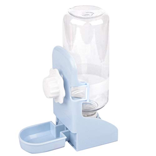 Glakyur 500ML Haustier Papageien Trinker Taube Kaninchen Trinkwasser Schüssel Hund Wasser Dispenser Gerät von Glakyur