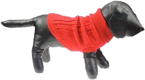 Glamour Girlz Strickpullover für Hunde und Katzen, warm, Größe XL Glamour Girlz Strickpullover für Hunde und Katzen, warm, Größe XL von Glamour Girlz