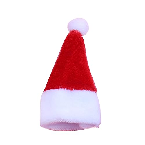 Weihnachtlicher Weinflaschenüberzug, modische Strickmütze, perfekt für weihnachtliche Feiern, wiederverwendbar, für Haustiere von Glanhbnol