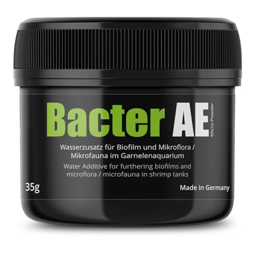 GlasGarten Bacter AE | 35g – Premium Wasserzusatz mit Mikroorganismen, verbesserte Wasserqualität & natürlicher Biofilm für gutes Mikroklima im Aquarium von GlasGarten