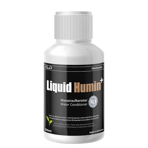 GlasGarten Liquid Humin+ | 100ml – Huminstoffe in der Flasche. Verbesserung des Immunsystems der Tiere & Stabilisierung des pH-Werts - Schutz vor pH-Sturz GlasGarten Liquid Humin+ | 100ml – Huminstoffe in der Flasche. Verbesserung des Immunsystems der Tiere & Stabilisierung des pH-Werts - Schutz vor pH-Sturz von GlasGarten