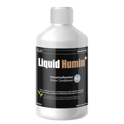 GlasGarten Liquid Humin+ | 250ml – Huminstoffe in der Flasche. Verbesserung des Immunsystems der Tiere & Stabilisierung des pH-Werts - Schutz vor pH-Sturz GlasGarten Liquid Humin+ | 250ml – Huminstoffe in der Flasche. Verbesserung des Immunsystems der Tiere & Stabilisierung des pH-Werts - Schutz vor pH-Sturz von GlasGarten