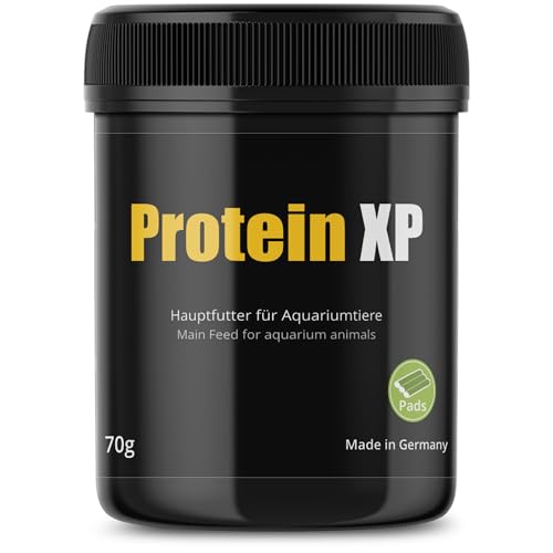 GlasGarten Protein XP | 70g – Proteinfutter für Ziergarnelen, Schnecken & Krebse, optimal für die Nachzucht & als Aufzuchtfutter, aus 100% natürlichen Zutaten von GlasGarten