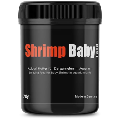 GlasGarten Shrimp Baby Food | 70g – Feinfutter für Babygarnelen Aufzucht, schonend hergestellt & zu 100% konglomeriertes Staubfutter, mit 100 ppm Astaxanthin für Farbenpracht GlasGarten Shrimp Baby Food | 70g – Feinfutter für Babygarnelen Aufzucht, schonend hergestellt & zu 100% konglomeriertes Staubfutter, mit 100 ppm Astaxanthin für Farbenpracht von GlasGarten