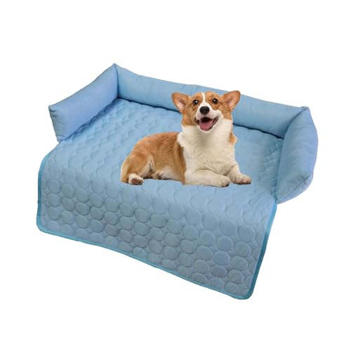 Kühlmatte for Hunde – Selbstkühlende Hundesofamatte aus Eisseidenstoff – Kühlmatte for Haustiere for Hunde, Katzen, Käfige – Hilft Ihrem Haustier, diesen Sommer kühl zu bleiben, ideal for zu Hause und Kühlmatte for Hunde – Selbstkühlende Hundesofamatte aus Eisseidenstoff – Kühlmatte for Haustiere for Hunde, Katzen, Käfige – Hilft Ihrem Haustier, diesen Sommer kühl zu bleiben, ideal for zu Hause und von Glenmi