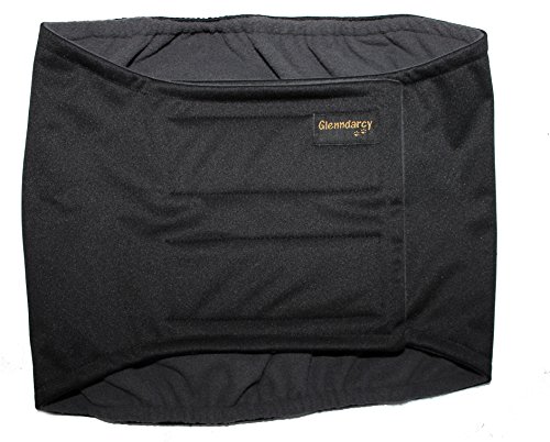 Glenndarcy Männlicher Hundewindeln - Urininkontinenz - Black XL Band only Glenndarcy Männlicher Hundewindeln - Urininkontinenz - Black XL Band only von Glenndarcy