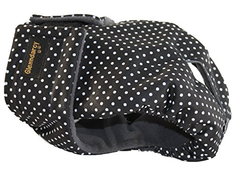 Glenndarcy Weibliche Hundewindel - Wasserdichtes Stoff - Dotty Black XXXL Pants & 2 Washable Pads Glenndarcy Weibliche Hundewindel - Wasserdichtes Stoff - Dotty Black XXXL Pants & 2 Washable Pads von Glenndarcy