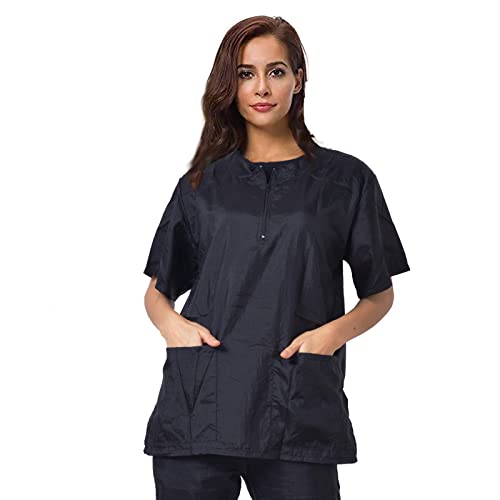 Gliitatu Fellpflegekittel für Damen und Herren, professionelle Fellpflege, Kittel, Kosmetikerin, Friseurkittel, Größe 3-XL Gliitatu Fellpflegekittel für Damen und Herren, professionelle Fellpflege, Kittel, Kosmetikerin, Friseurkittel, Größe 3-XL von Gliitatu