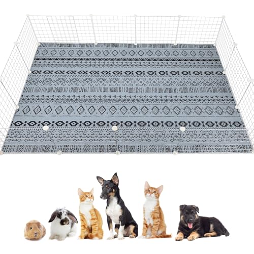 Glittme Meerschweinchen-Käfigeinlagen, 200 x 140 cm, wiederverwendbare und waschbare Meerschweinchen-Pads, Meerschweinchen, Bettwäsche, super saugfähig, rutschfeste Unterlage für kleine Tiere Glittme Meerschweinchen-Käfigeinlagen, 200 x 140 cm, wiederverwendbare und waschbare Meerschweinchen-Pads, Meerschweinchen, Bettwäsche, super saugfähig, rutschfeste Unterlage für kleine Tiere von Glittme
