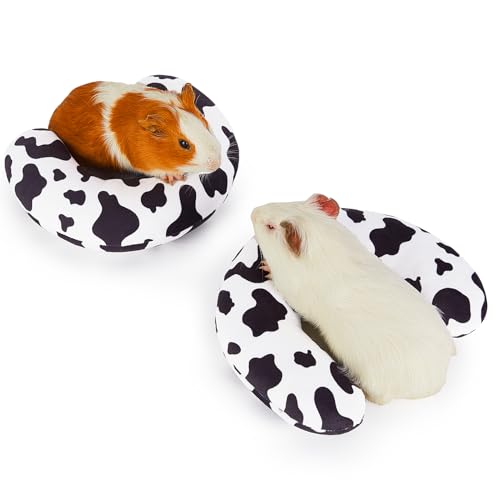 Glittme Meerschweinchenbett, U-förmiges Kaninchenbett, maschinenwaschbar, Meerschweinchen-Kissen, weiches Meerschweinchen-Zubehör für Meerschweinchen, Kaninchen, Frettchen, Kätzchen, Katzenkissen Glittme Meerschweinchenbett, U-förmiges Kaninchenbett, maschinenwaschbar, Meerschweinchen-Kissen, weiches Meerschweinchen-Zubehör für Meerschweinchen, Kaninchen, Frettchen, Kätzchen, Katzenkissen von Glittme