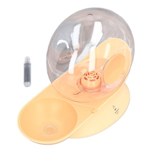Automatischer Katzenwasserspender, 2,8 l deatelable dauerhafter Kunststofffiltersystem, Schwerkraft Pet Waterer für Kätzchen Welpen Kaninchen Innenräume (Pink) von Glomora