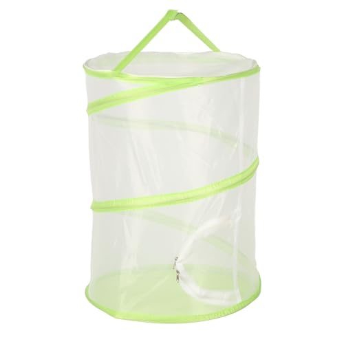 Glomora Butterfly Mesh Cage Collabsible tragbar aufzusuchen durch Schmetterlingslebensraum Griff für Heuschrecke (L) von Glomora