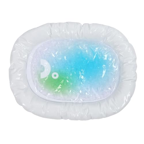 Haustiergelkühlbett waschbare tragbare Komfort -Kühlung Gel Pet Pad Sommer Halten Sie Ihren Hund Coole Premium -Qualität haltbar faltbar für Hunde Katzen Haustiere Innen im Freien (S) von Glomora