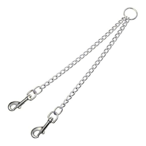 GLORIA 8432288120903 Bringen Sie Kette 2 Hunde, Plateado, 250 g GLORIA 8432288120903 Bringen Sie Kette 2 Hunde, Plateado, 250 g von Gloria