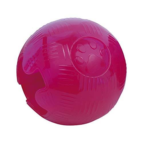 Gloria TPR Hundeball - Größe 6,35 cm - Robustes Material - Flexibler Ball - pflegt die Zahngesundheit Ihres Hundes - Hundespielzeug - Hundebälle - Rosa von GLORIA LO MEJOR PARA TU MEJOR AMIGO
