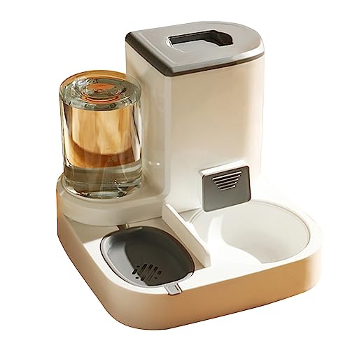 Glorlliant 2-in-1 Automatischer Futterspender für Haustiere, 2,2 l, automatischer Futterspender für Hunde, Katzen, Wasserspender, Schüssel, Reisebedarf, Futterspender für Hunde, Katzen, Haustiere Glorlliant 2-in-1 Automatischer Futterspender für Haustiere, 2,2 l, automatischer Futterspender für Hunde, Katzen, Wasserspender, Schüssel, Reisebedarf, Futterspender für Hunde, Katzen, Haustiere von Glorlliant