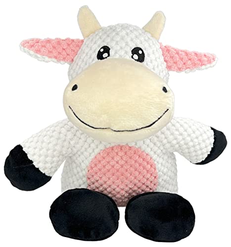Glory To Dog Barnyard Cow Hundespielzeug aus Plüsch und Quietscher, groß Glory To Dog Barnyard Cow Hundespielzeug aus Plüsch und Quietscher, groß von Glory To Dog