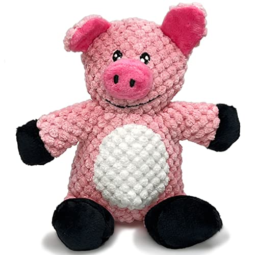 Glory To Dog Barnyard Pig Hundespielzeug aus Plüsch für kleine Rassen von Glory To Dog