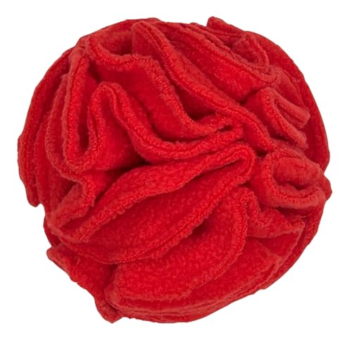 Glory To Dog Snuffle Hundespielzeug, interaktives Spielzeug für Hunde und kleine Rassen, Rot mit Knistern Glory To Dog Snuffle Hundespielzeug, interaktives Spielzeug für Hunde und kleine Rassen, Rot mit Knistern von Glory To Dog