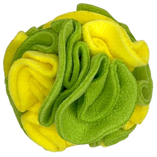 Glory To Dog Snuffle Hundespielzeug, interaktives Spielzeug für Welpen und kleine Rassen, Zitrone, Limette, Gelb und Grün Glory To Dog Snuffle Hundespielzeug, interaktives Spielzeug für Welpen und kleine Rassen, Zitrone, Limette, Gelb und Grün von Glory To Dog