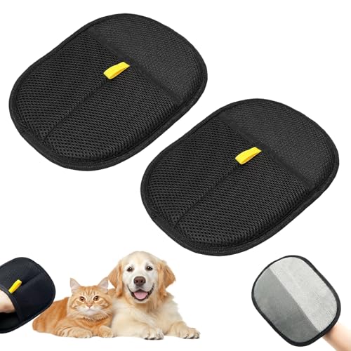 Gloryit Fellhandschuhe Fingerlos Katze, 2 stück Pet Hair Remover Glove, Haustier-Haarentferner-Handschuhe, Pet Hair Remover Katzenhandschuh für Sofas, Bettwäsche, Kleidung Gloryit Fellhandschuhe Fingerlos Katze, 2 stück Pet Hair Remover Glove, Haustier-Haarentferner-Handschuhe, Pet Hair Remover Katzenhandschuh für Sofas, Bettwäsche, Kleidung von Gloryit