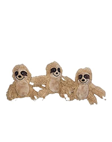 Glow Pups Faultier Hundespielzeug, Hund Quietschspielzeug, Baum mit Verstecken und Quietschen Plüschtiere für Hunde, Puzzlespielzeug für kleine und mittelgroße Hunde (3 Pack: Ersatztiere, Faultier) Glow Pups Faultier Hundespielzeug, Hund Quietschspielzeug, Baum mit Verstecken und Quietschen Plüschtiere für Hunde, Puzzlespielzeug für kleine und mittelgroße Hunde (3 Pack: Ersatztiere, Faultier) von Glow Pups