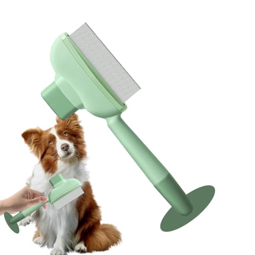 Flohkamm, Flohkamm für Hunde | Haustierhaarentferner Kamm - Katzenpinsel zum Entfernen von Verwicklungen und Knoten, multifunktionales Haustierhaarpfeilwerkzeug Flohkamm, Flohkamm für Hunde | Haustierhaarentferner Kamm - Katzenpinsel zum Entfernen von Verwicklungen und Knoten, multifunktionales Haustierhaarpfeilwerkzeug von Glugahrif