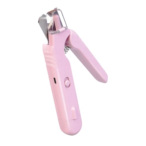 Glugahrif Hundekrallen Clipper, 2-in-1 Elektrischer Krallentrimmer Für Hunde Mit LED-Licht, Ergonomisches Design, Präzisionsschneiden Zur Haustierpflege Und Täglicher Anwendung von Glugahrif