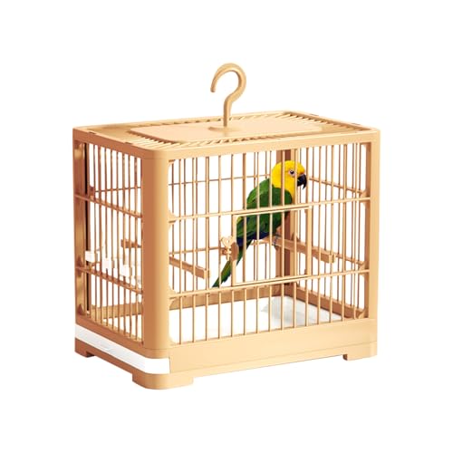 Großer Vogelkäfig, Sichtweite Vogelkäfig,Shotet Habitat mit leichtem Pull-Out-Tablett | Atmungsaktives für Lovebirds Cockatiels Grusse von Glugahrif