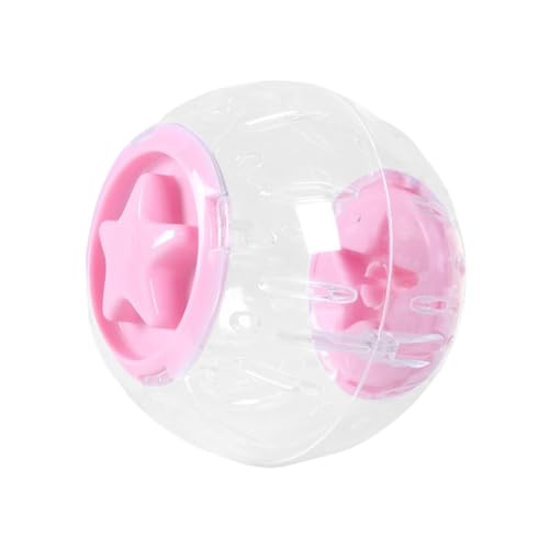 Haustier Hamster Ball, Hamster -Übungsball, Hamster Running Ball Toy mit Track, Innenaktivität kleine und mittlere Haustiere tägliche Fitness -Unterhaltung für Tierliebhaber von Glugahrif