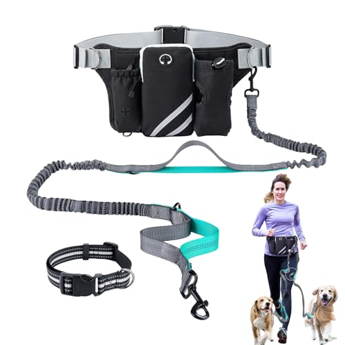 Hüfttasche | Leine für Hunde mit Hüfttasche und Aufbewahrung | Zubehör für Haustiere, vielseitig, modular, kompaktes Design, Wandern, Outdoor-Aktivitäten Hüfttasche | Leine für Hunde mit Hüfttasche und Aufbewahrung | Zubehör für Haustiere, vielseitig, modular, kompaktes Design, Wandern, Outdoor-Aktivitäten von Glugahrif