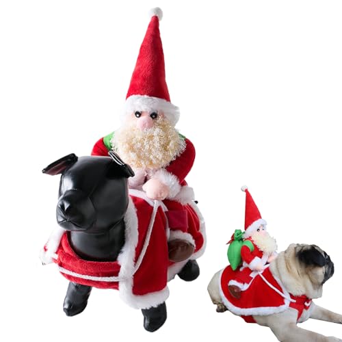 Hunde Weihnachtsmann Kostüm,Winter Weihnachts Santa Hund Kostüm - Haustierzubehör Für Park Freiland Rasen Zimmer Spaziergang Geburtstag Garten Hinterhof Wohnung,Holiday Geburtstag Feier Hunde Weihnachtsmann Kostüm,Winter Weihnachts Santa Hund Kostüm - Haustierzubehör Für Park Freiland Rasen Zimmer Spaziergang Geburtstag Garten Hinterhof Wohnung,Holiday Geburtstag Feier von Glugahrif