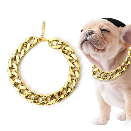 Hundehalsband, Metallkette für Hunde, Metallkette, verstellbar, Halsband aus Aluminiumlegierung, Schmuck für den täglichen Gebrauch Hundehalsband, Metallkette für Hunde, Metallkette, verstellbar, Halsband aus Aluminiumlegierung, Schmuck für den täglichen Gebrauch von Glugahrif
