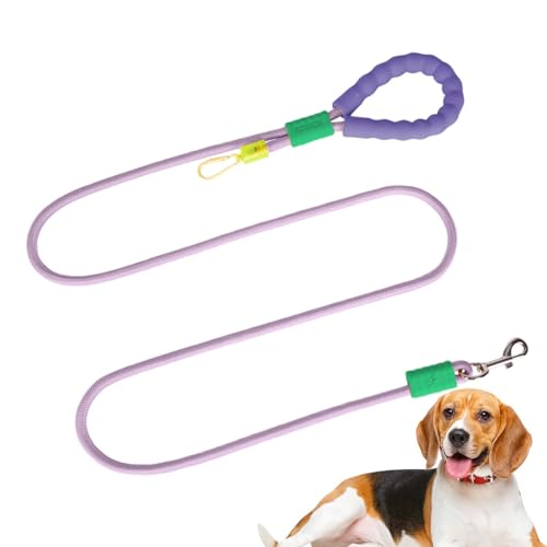 Hundeleine, Dressurseil für Hunde | niedliches Welpenseil | verstellbares Hundehalsband mit bequemem Griff, Befestigung für Hunde zum Spielen, Camping, Wandern, Training Hundeleine, Dressurseil für Hunde | niedliches Welpenseil | verstellbares Hundehalsband mit bequemem Griff, Befestigung für Hunde zum Spielen, Camping, Wandern, Training von Glugahrif