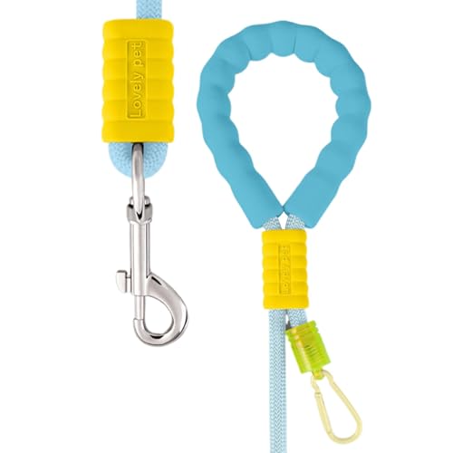 Hundeschnüre für den Außenbereich, Kabel für Hunde, Bleischnur für Welpen, verstellbar, mit komfortablem Griff, Befestigung für Hunde zum Spielen, Camping, Hundeschnüre für den Außenbereich, Kabel für Hunde, Bleischnur für Welpen, verstellbar, mit komfortablem Griff, Befestigung für Hunde zum Spielen, Camping, von Glugahrif