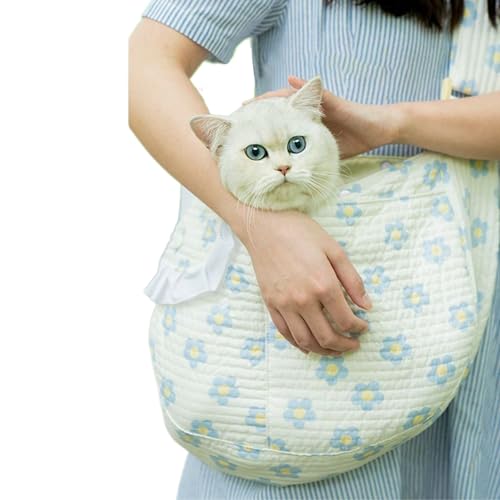 Katzen-Transporttasche | Hundetragesling | Weiche Leichtgewicht-Tragetasche Mit Atmungsaktivem Material Für Outdoor-Aktivitäten, Spaziergänge & Reisen Katzen-Transporttasche | Hundetragesling | Weiche Leichtgewicht-Tragetasche Mit Atmungsaktivem Material Für Outdoor-Aktivitäten, Spaziergänge & Reisen von Glugahrif