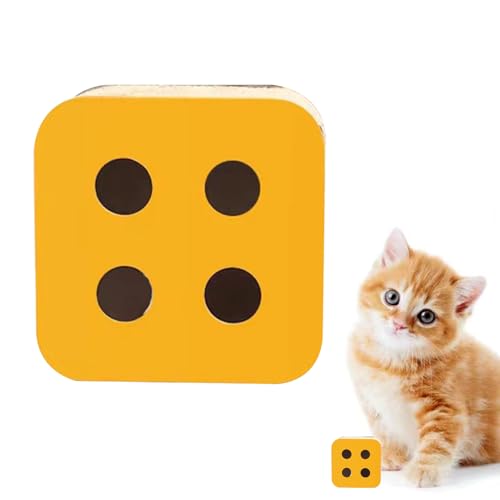 Kratzbox für Katzen, Katzenbett aus Pappe - Katzenkratzbrett & Kratzkarton | Verschleißfester Katzenkratzer aus Pappe, robuste, verdickte Katzenbett-Kratzmöbel für Kätzchen Kratzbox für Katzen, Katzenbett aus Pappe - Katzenkratzbrett & Kratzkarton | Verschleißfester Katzenkratzer aus Pappe, robuste, verdickte Katzenbett-Kratzmöbel für Kätzchen von Glugahrif