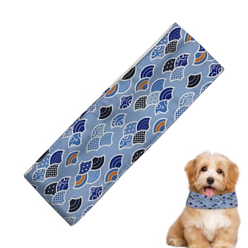 Kühlendes Hundehalsband, Kühlkragen für Hunde, niedliches Kühldesign, Bandana für Haustiere, Halsreif für heiße , Verteiler-Schals Kühlendes Hundehalsband, Kühlkragen für Hunde, niedliches Kühldesign, Bandana für Haustiere, Halsreif für heiße , Verteiler-Schals von Glugahrif