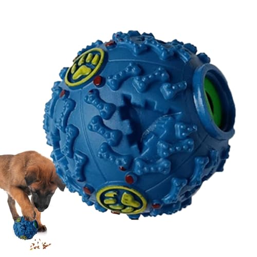 Lachball für Hunde, Futterball für Hunde | Futterkugeln, interaktiver auslaufender Hundespielzeug, kreativer Schnüffelball mit Lachgeräuschen für Suchfähigkeiten Lachball für Hunde, Futterball für Hunde | Futterkugeln, interaktiver auslaufender Hundespielzeug, kreativer Schnüffelball mit Lachgeräuschen für Suchfähigkeiten von Glugahrif