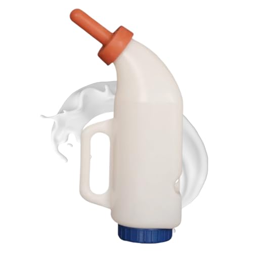 Lammfütterungsflasche, Ziegenfutterflaschen | Milchfutterflaschen mit klarer Skala | Kälber mit großer Kapazität füttern Behälter mit Skalierung, Getränkeversorgung für Junge Tiere von Glugahrif