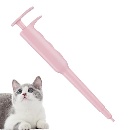 Pillendispender für Katzen, Pet-Piller | Pille für Hunde, Katzenspender, Pilur Pusher – Werkzeug zum Füttern von Tabletten, Medikamentenstab, leichtes Medikamentenspender für von Glugahrif
