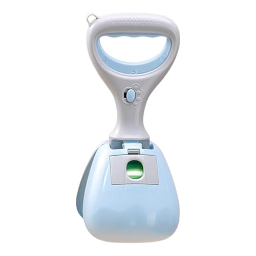 Pooper Scooper für Hunde, Welpen, Puppy Puppy Poop Grabber, Abfallsammler für Katze, Schaufel mit ergonomischem Griff, integrierte Aufbewahrungstasche für den Außenhof Pooper Scooper für Hunde, Welpen, Puppy Puppy Poop Grabber, Abfallsammler für Katze, Schaufel mit ergonomischem Griff, integrierte Aufbewahrungstasche für den Außenhof von Glugahrif