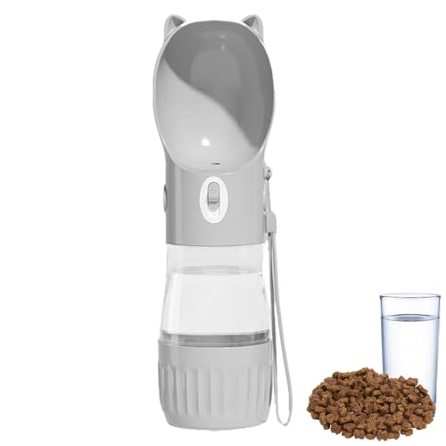 Reisebecher für Haustiere, Reise-Wasserbecher | Puppy 2-in-1-Wasserbehälter | Kleine Tiere, Trinkfeeder, Haustierzubehör, Artikel für das im Freien von Glugahrif