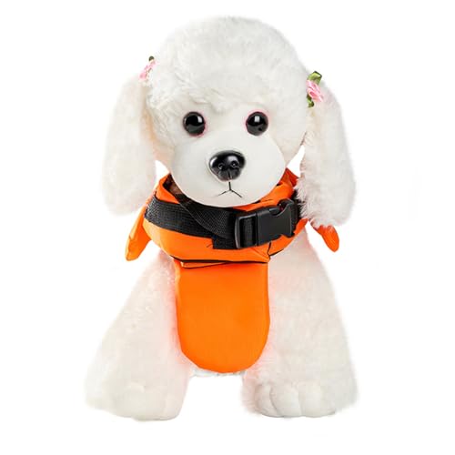 Schwimmbekleidung für Hunde | Overall mit hohem Auftrieb | Schwimmjacke reflektierend verstellbar für Hunde am Pool Outdoor Navigation Schwimmen und Rettung Schwimmbekleidung für Hunde | Overall mit hohem Auftrieb | Schwimmjacke reflektierend verstellbar für Hunde am Pool Outdoor Navigation Schwimmen und Rettung von Glugahrif