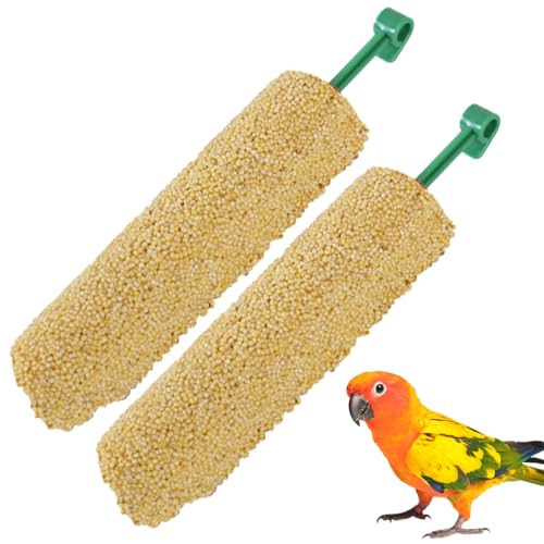 Sittich Leckerlis Stäbchen,2 Stück Leckerstangen | Trainingsbelohnung Futtersuche Snacks Für Beo Sittich Fink Conure Sittich Leckerlis Stäbchen,2 Stück Leckerstangen | Trainingsbelohnung Futtersuche Snacks Für Beo Sittich Fink Conure von Glugahrif